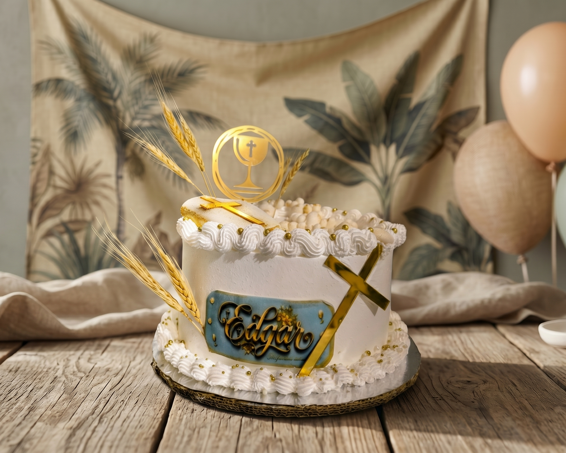 Pastel de Primera Comunión